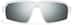 Active Wrap-Around Sunglasses T99853011 in White with Silver Mirror