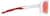 Side view of Active Wrap-Around Sunglasses T99863018 in White with Red Mirror thumbnail