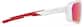 Side view of Active Wrap-Around Sunglasses T99873019 in White with Rose Gold Mirror thumbnail