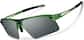 Angle view of Lentes de Sol deportivos envolventes T99982411 in Verde thumbnail