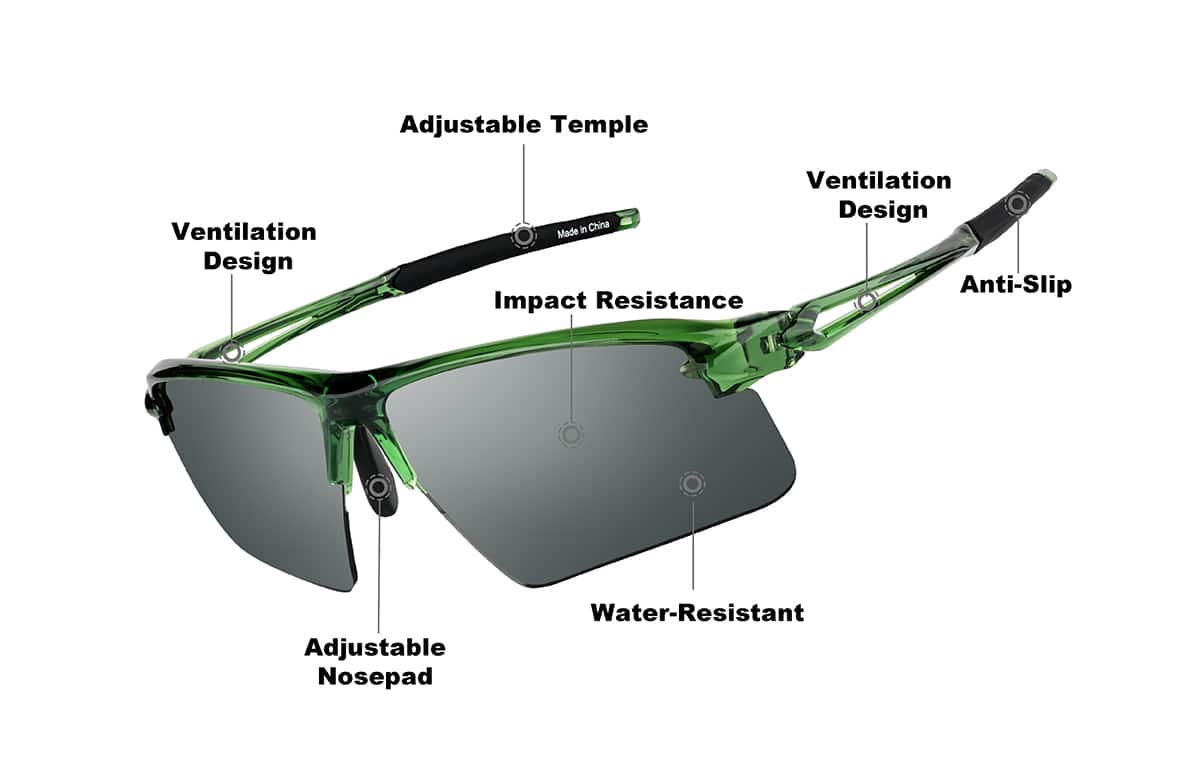 Image of Lentes de Sol deportivos envolventes