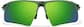 Front view of Wrap-Around Sports Sunglasses T99982424 in Green thumbnail