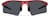 Front view of Wrap-Around Sports Sunglasses T99991812 in Red thumbnail