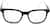 Front view of Tommy Hilfiger TOH1351 TOH135121 in Matte Black thumbnail