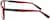 Side view of Tommy Hilfiger TOH1588 TOH158818 in Red thumbnail
