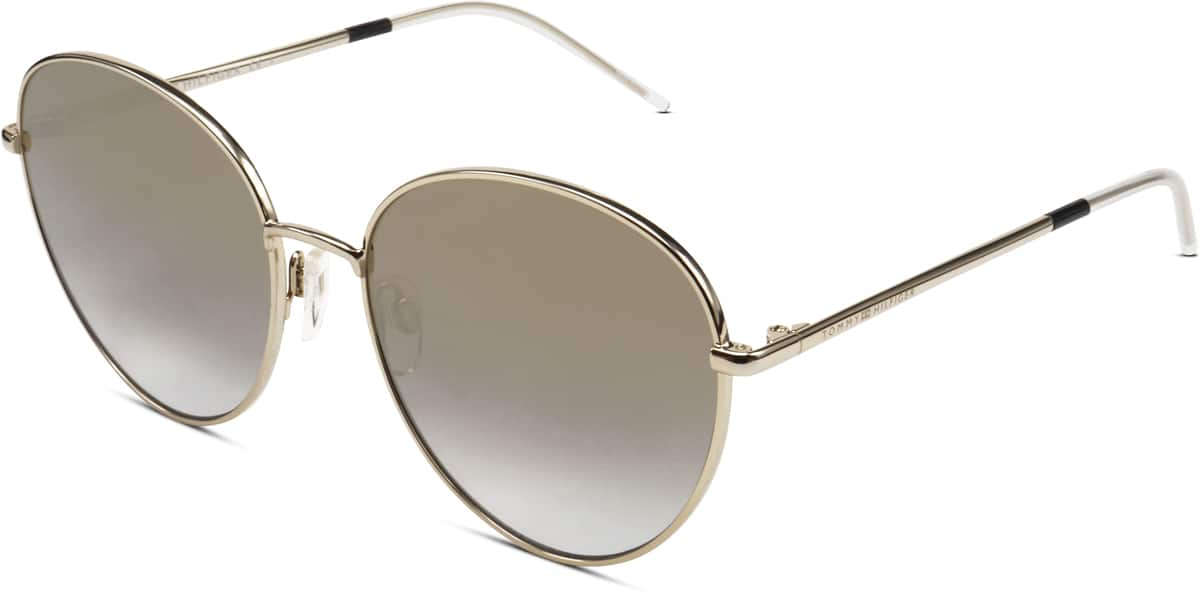 Angle view of Tommy Hilfiger TOH1649 TOH164914 in Gold