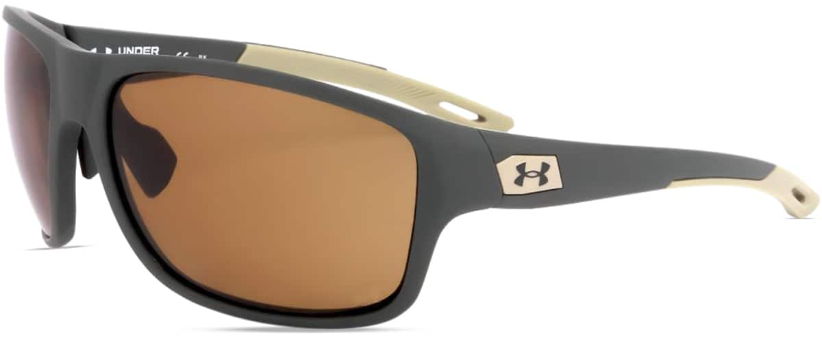 Angle view of Under Armour UAR0004 UAR000415 in Matte Brown