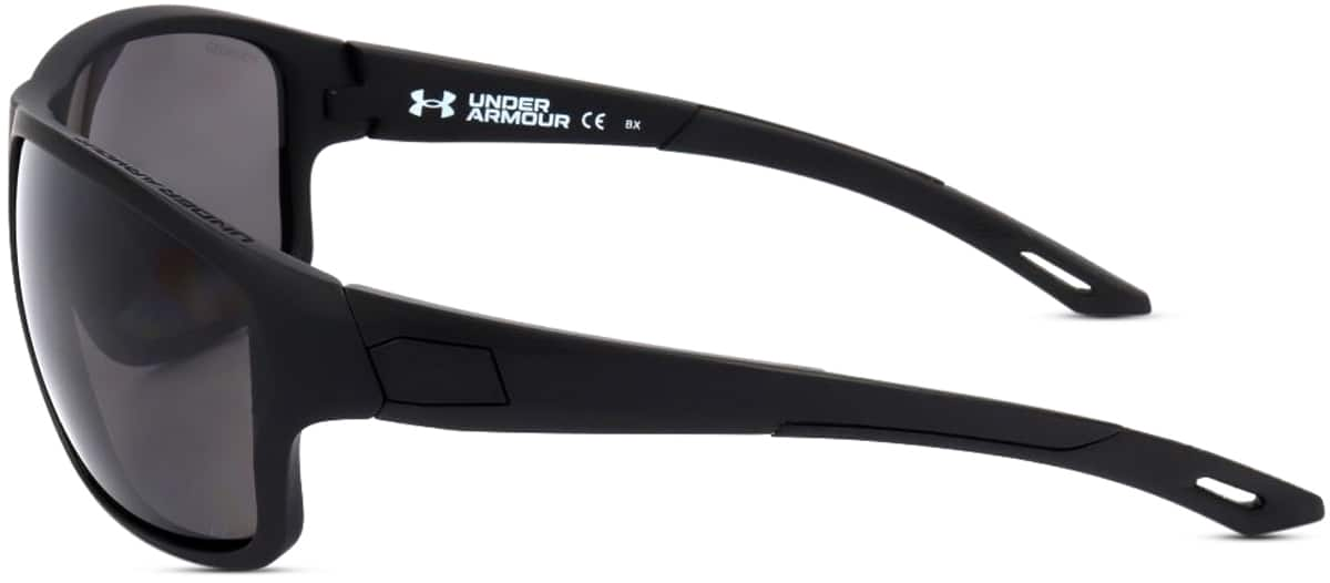 Side view of Under Armour UAR0004 UAR000421 in Matte Black